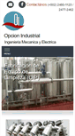 Mobile Screenshot of opcionindustrial.com